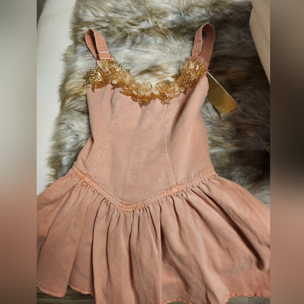 Patbo Denim Mini Dress - Picture 11 of 16